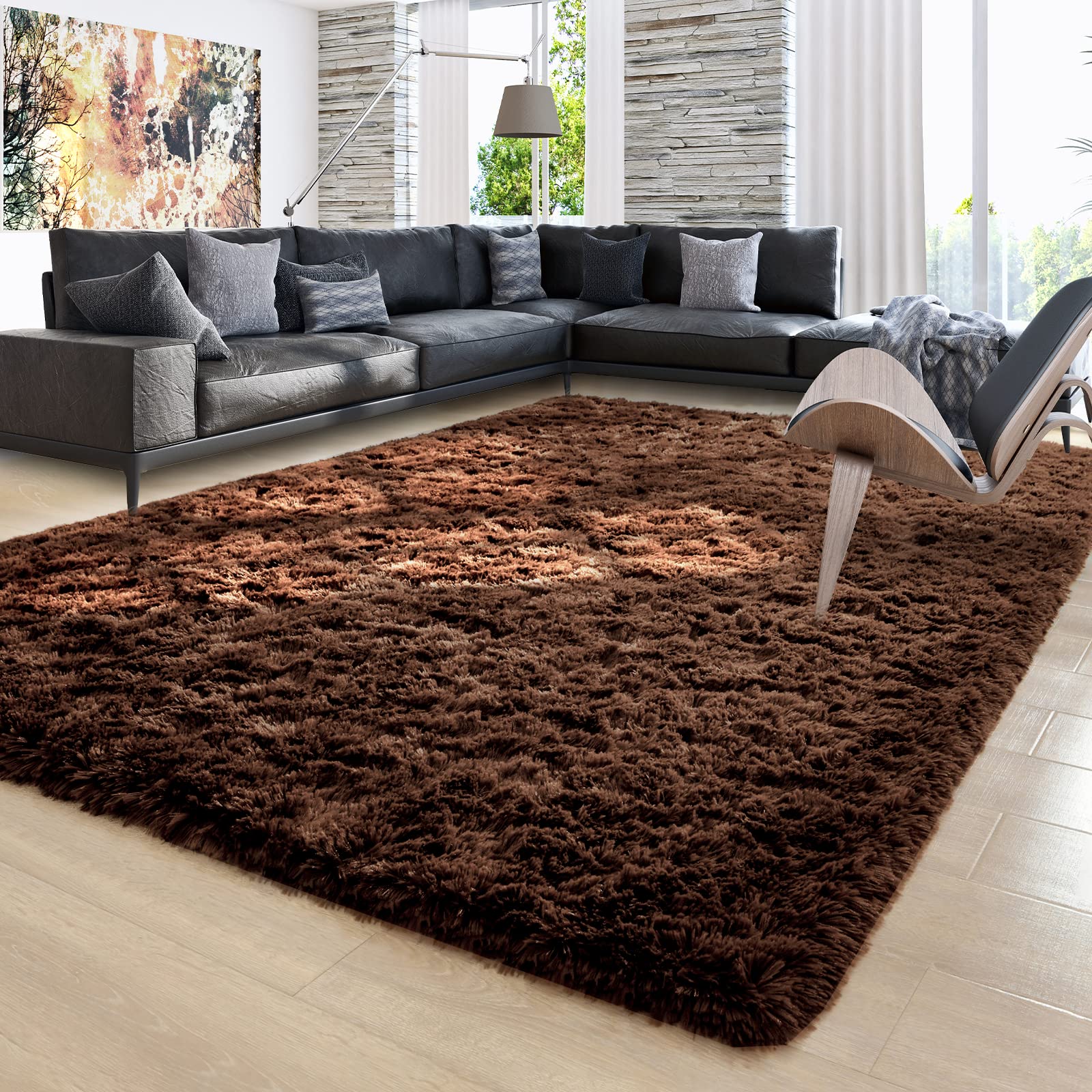 Alfombra Ompaa Fluffy Super Soft Fuzzy - Venta Internacional $2,604