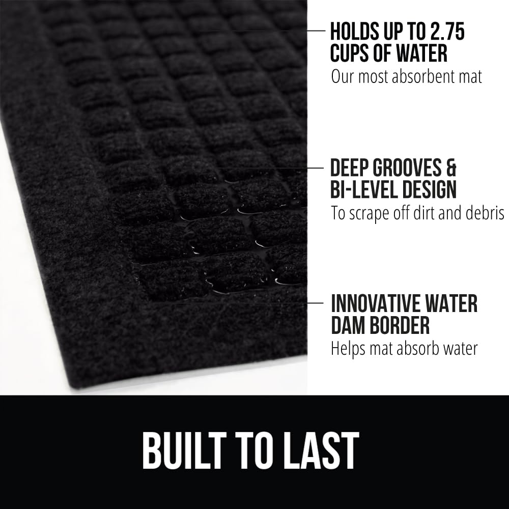 Foto 3 pulgar | Doormat Gorilla Grip, Protector De Humedad Ultraabsorbente, 72 X 60 Cm - Venta Internacional.