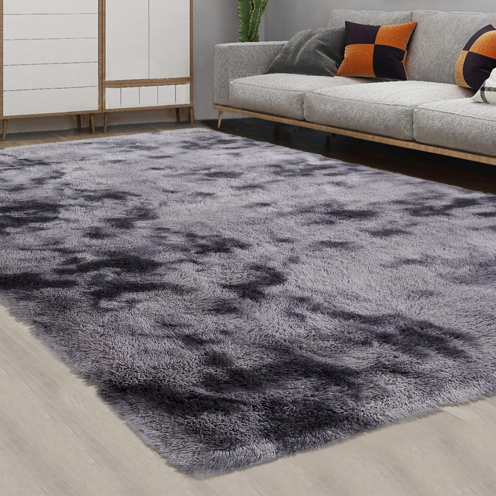 Alfombra Caromio Extra Grande De 240 Cm X 300 Cm, Mullida, Para Dormitorio - Venta Internacional.