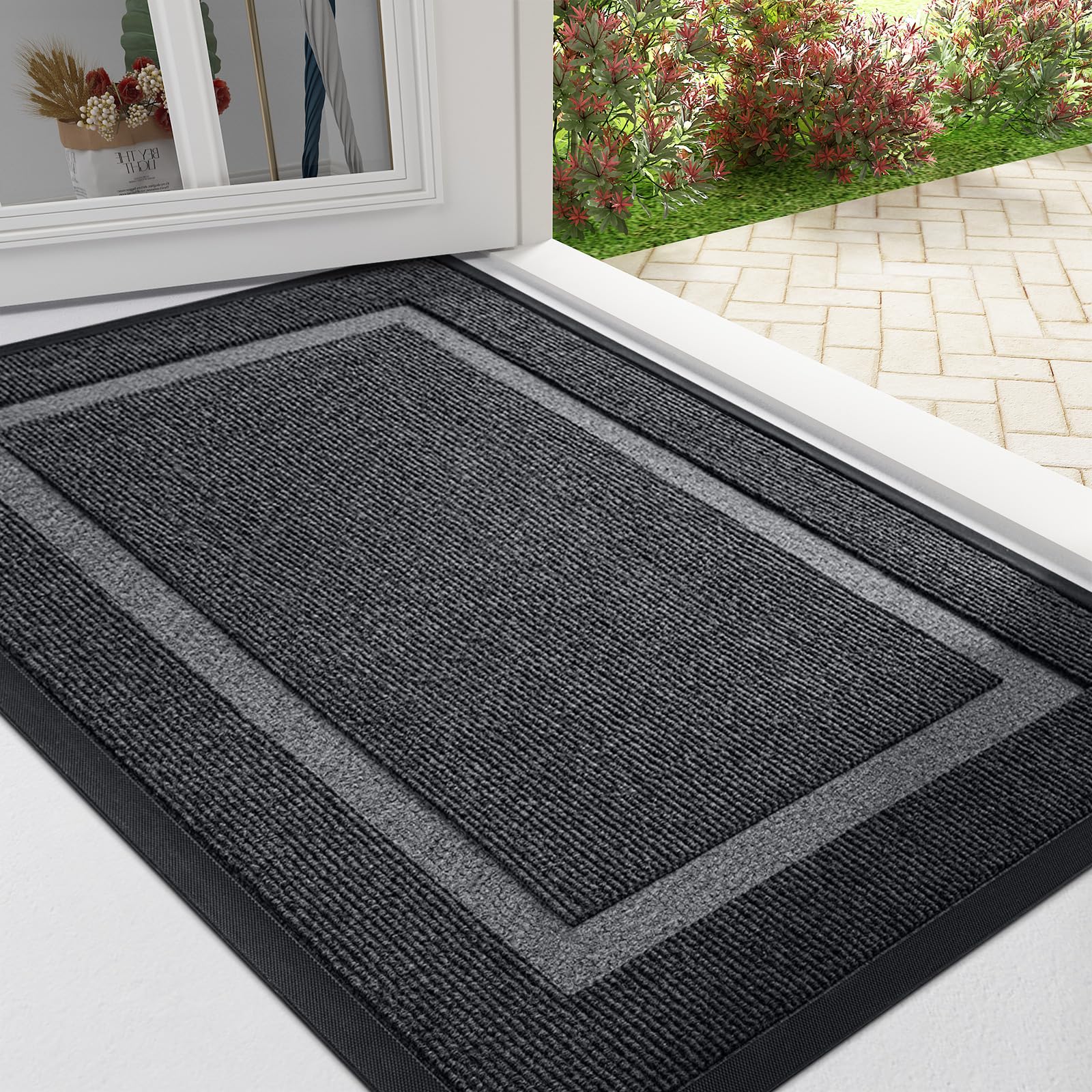 Foto 2 pulgar | Alfombrilla Olanly Impermeable 47 x 32 Cm Gris - Venta Internacional