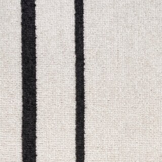 Foto 7 | Area Rug Nourison Essentials Para Interiores Y Exteriores, Color Marfil Y Negro, 120 Cm X 180 Cm - Venta Internacional.