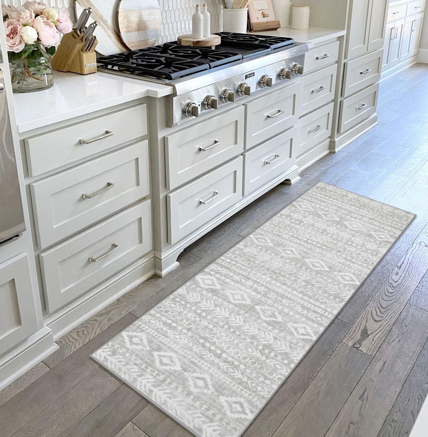 Foto 3 pulgar | Alfombra Kitchen Runner Lahome, Estilo Bohemio Marroquí, Lavable 2,5 X 8 Pies - Venta Internacional.