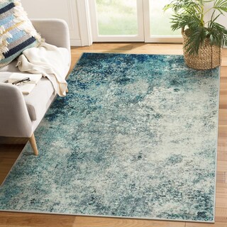 Foto 6 | Alfombra Lahome, Moderna, Abstracta, 200 X 250 Cm, Color Azul Y Gris - Venta Internacional.