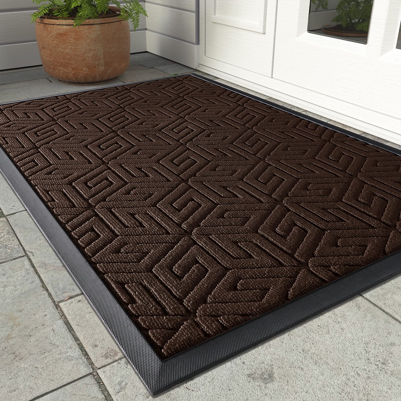 Foto 2 pulgar | Alfombra Yimobra Brown 90x60 Cm - Venta Internacional