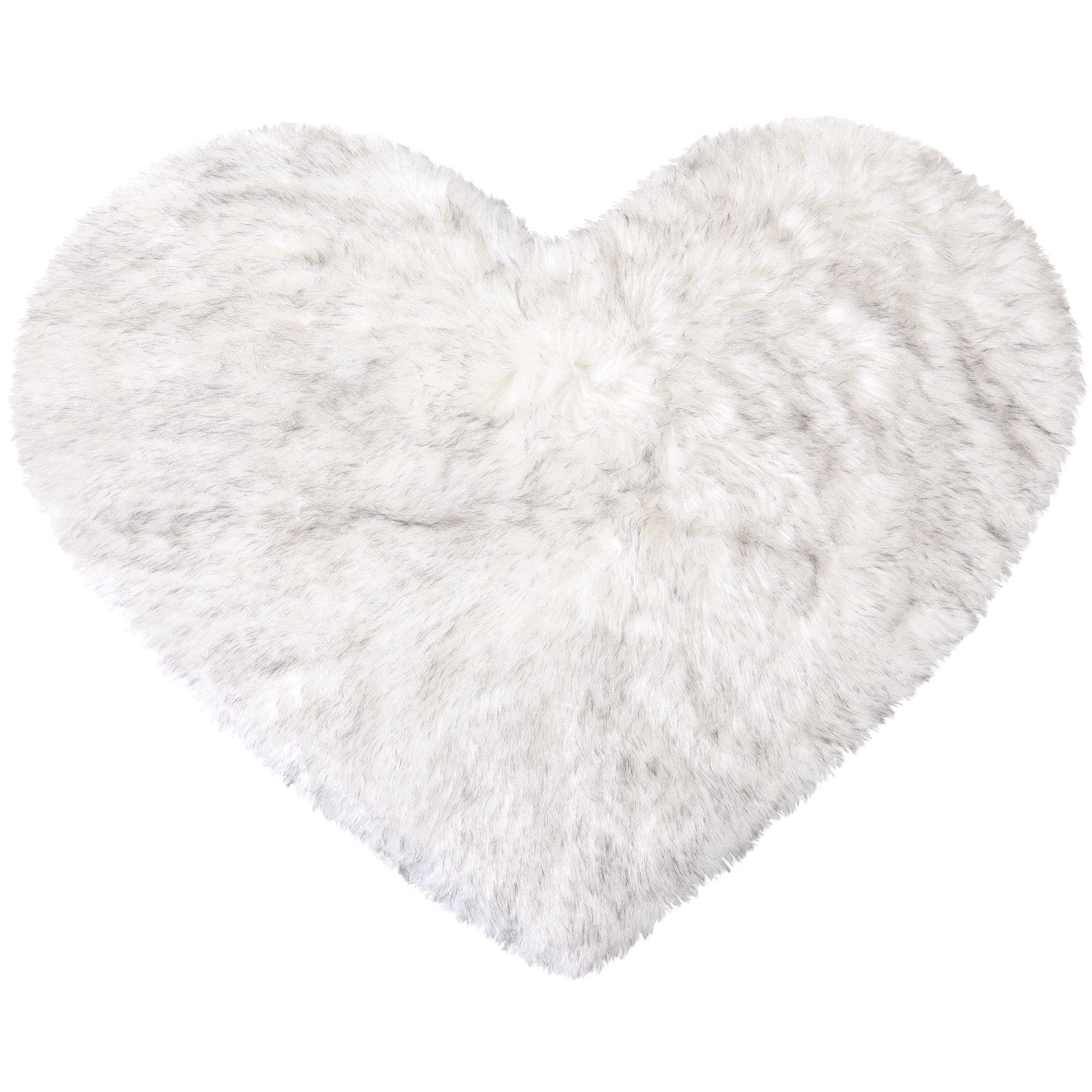 Foto 2 pulgar | Alfombra Blanca Uxcell de Corazón-Venta Internacional