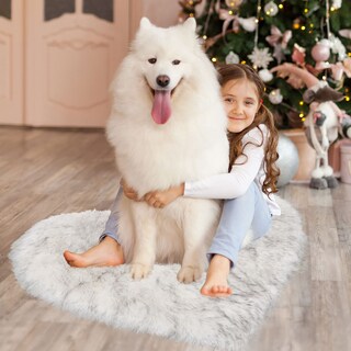 Foto 4 | Alfombra Blanca Uxcell de Corazón-Venta Internacional