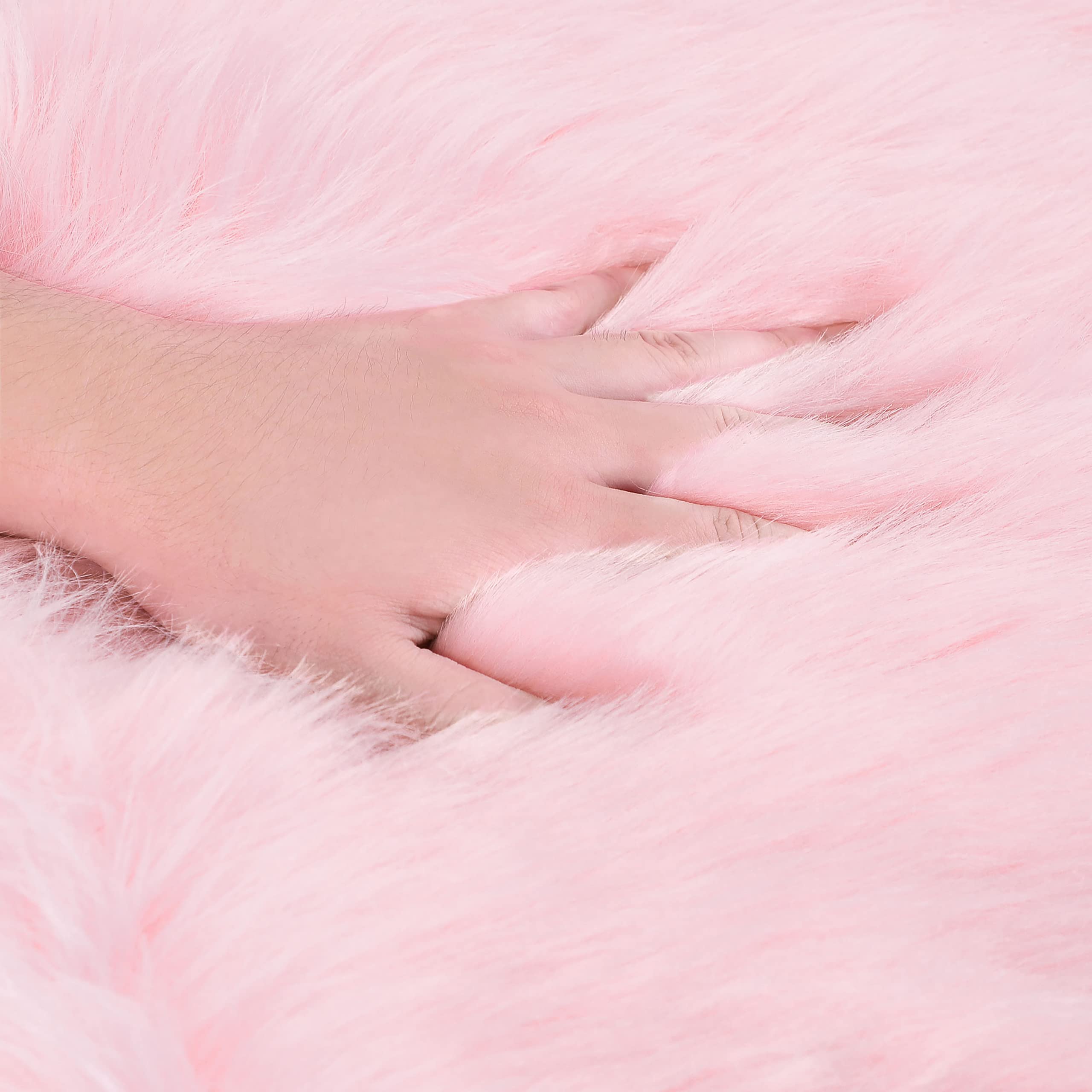 Foto 7 pulgar | Alfombra Rosa Uxcell de Corazón-Venta Internacional