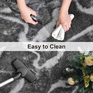 Foto 6 | Alfombra Twinnis Super Soft Shaggy 150 x 240 cm Gris - Venta Internacional