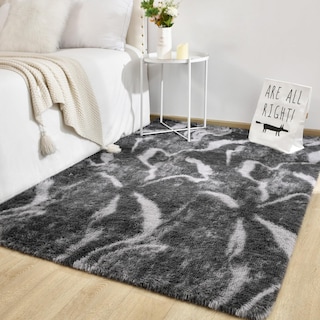 Foto 7 | Alfombra Twinnis Super Soft Shaggy 150 x 240 cm Gris - Venta Internacional