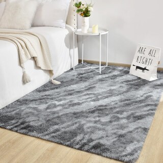 Foto 1 | Alfombra Twinnis Super Soft Shaggy 150 x 240 cm Gris - Venta Internacional