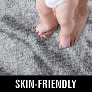Foto 3 | Alfombra Twinnis Super Soft Shaggy 150 x 240 cm Gris - Venta Internacional