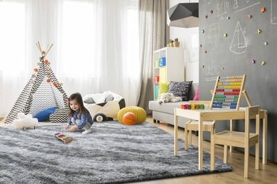 Foto 4 | Alfombra Twinnis Super Soft Shaggy 150 x 240 cm Gris - Venta Internacional