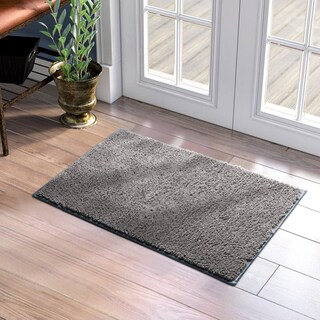 Foto 1 | Tapete para Interior Homeideas Superabsorbente 43 x 74 cm Gris - Venta Internacional