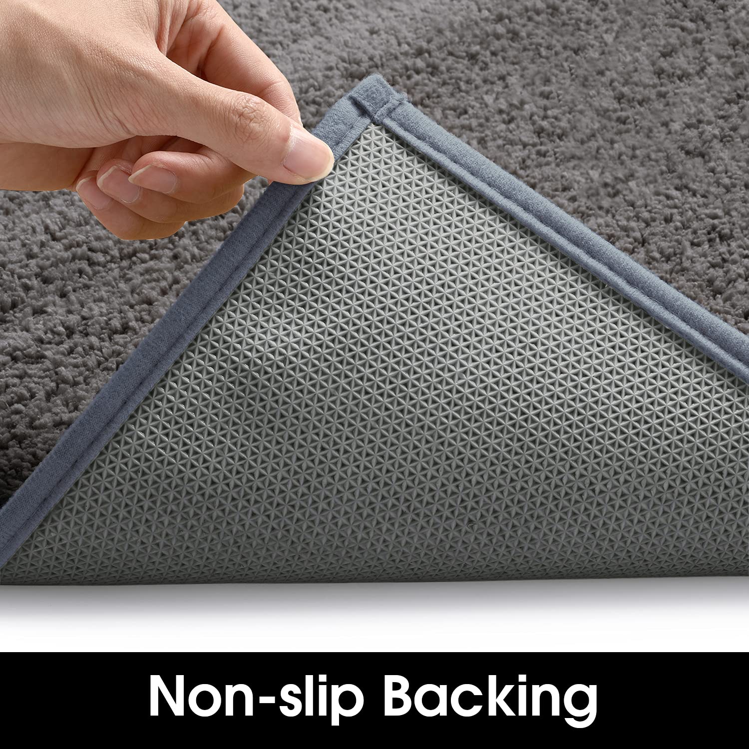 Foto 5 pulgar | Tapete para Interior Homeideas Superabsorbente 43 x 74 cm Gris - Venta Internacional