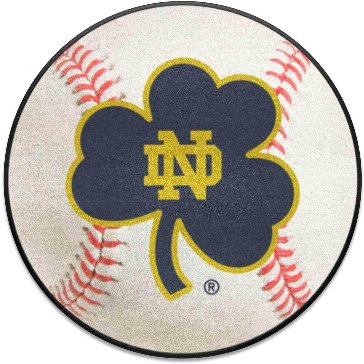 Foto 2 pulgar | Alfombra Fanmats Notre Dame Fighting Irish Baseball De 68 Cm De Diámetro - Venta Internacional.
