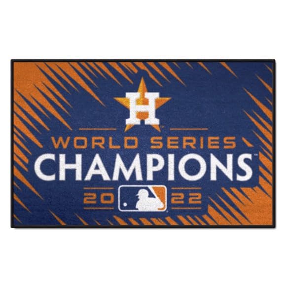 Foto 2 pulgar | Esterilla De Inicio Fanmats Houston Astros De La Serie Mundial De La Mlb 2022 - Venta Internacional.