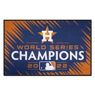 Foto 1 | Esterilla De Inicio Fanmats Houston Astros De La Serie Mundial De La Mlb 2022 - Venta Internacional.