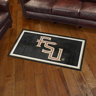 Foto 2 | Alfombra Fanmats Florida State Seminoles De Felpa, 90 Cm X 150 Cm - Venta Internacional.