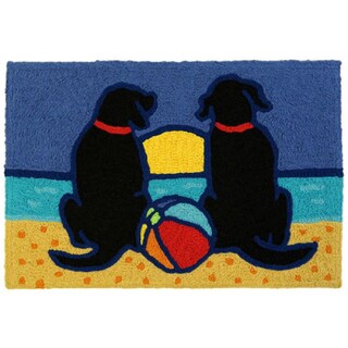 Foto 1 | Alfombra Jellybean Watching The Sun Set Dogs Beach, 50 X 75 Cm - Venta Internacional.