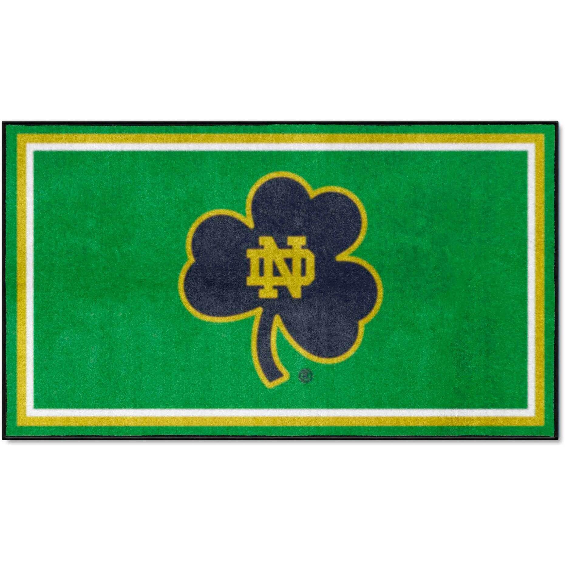Foto 2 pulgar | Alfombra Fanmats Notre Dame Fighting Irish De 90 Cm X 150 Cm - Venta Internacional.