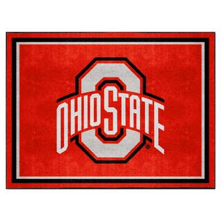 Foto 1 | Alfombra Fanmats Ohio State De 87 X 117 Cm Con Respaldo De Látex Duragon - Venta Internacional.