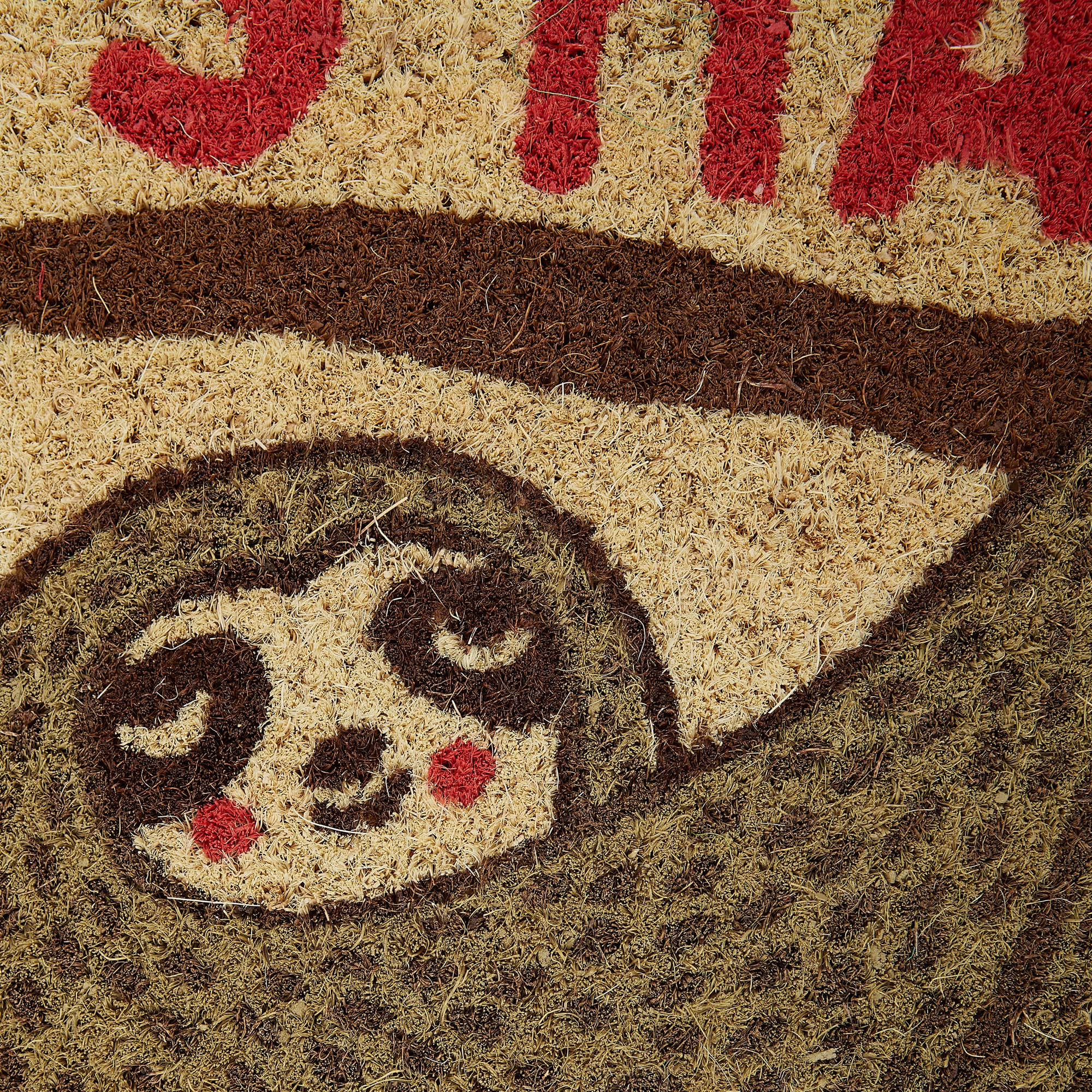 Foto 3 | Felpudo Dii Animal Pun Collection, Fibra De Coco Natural, 45 X 75 Cm - Venta Internacional.