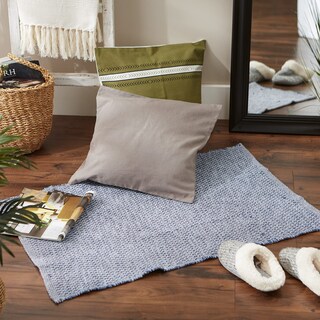 Foto 4 | Alfombra Dii, Tela Tejida Con Hilo Reciclado, Diamantes En Miniatura, 60 X 90 Cm - Venta Internacional.