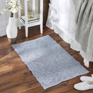 Foto 5 | Alfombra Dii, Tela Tejida Con Hilo Reciclado, Diamantes En Miniatura, 60 X 90 Cm - Venta Internacional.