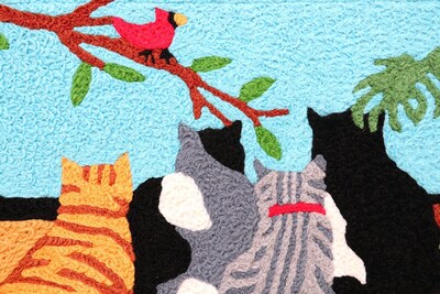 Foto 2 | Alfombra Rug Jellybean Bird Watchers Accent - Venta Internacional