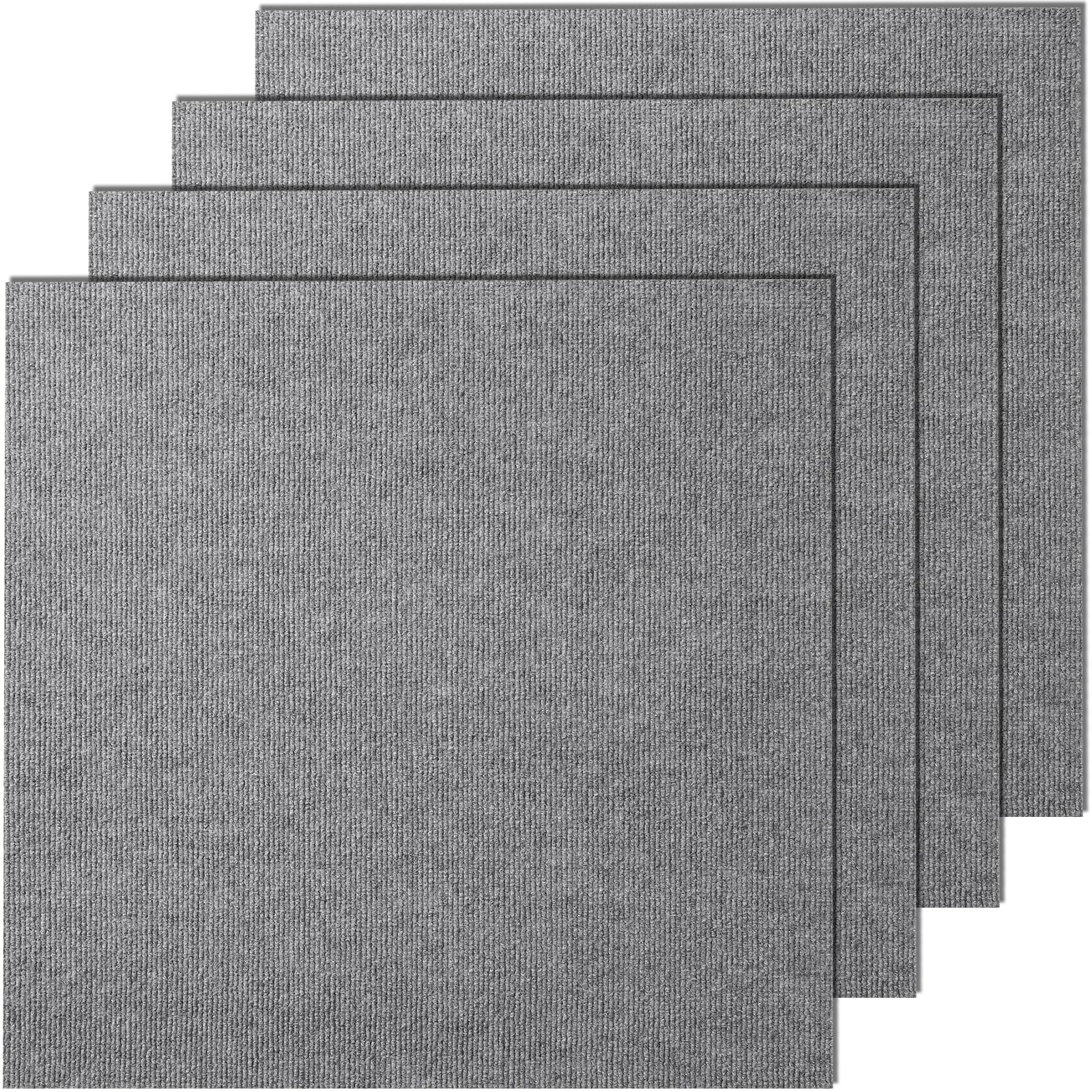 Foto 2 pulgar | Alfombra Vevor Autoadhesiva, 60 X 60 Cm, Gris Claro (9 Baldosas) - Venta Internacional.