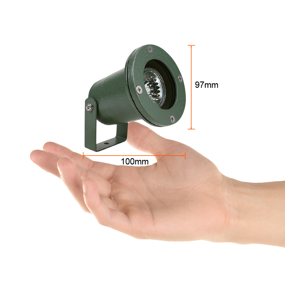 Foto 5 pulgar | Lámpara de Exterior Tecnolite H-500/V color Verde Sumergible de Baja Profundidad 50 W 12 Volts