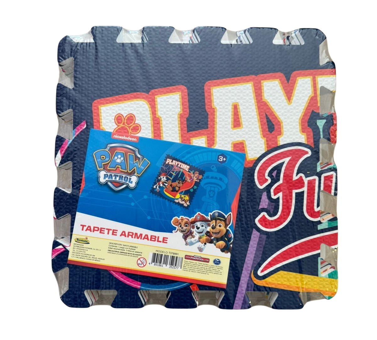 Tapete de Foamy Paw Patrol 9 Piezas Toymark