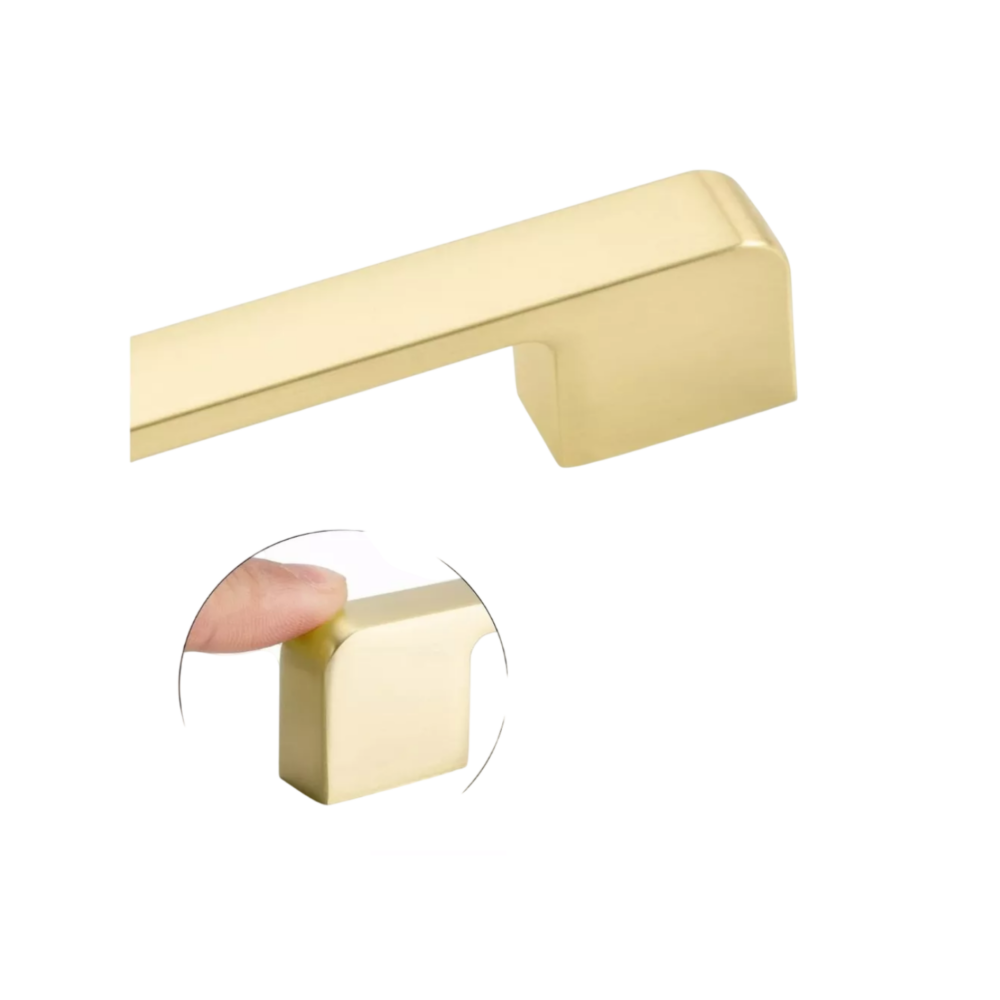 Foto 3 pulgar | Tiradores Para Cocina Cajones Armarios Oro 12.8 Cm 10 Piezas, Belug Dorado