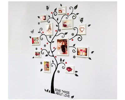 Foto 2 | Sticker Vinil Decorativo Para Pared Con Diseño De Árbol Familiar Para Fotos