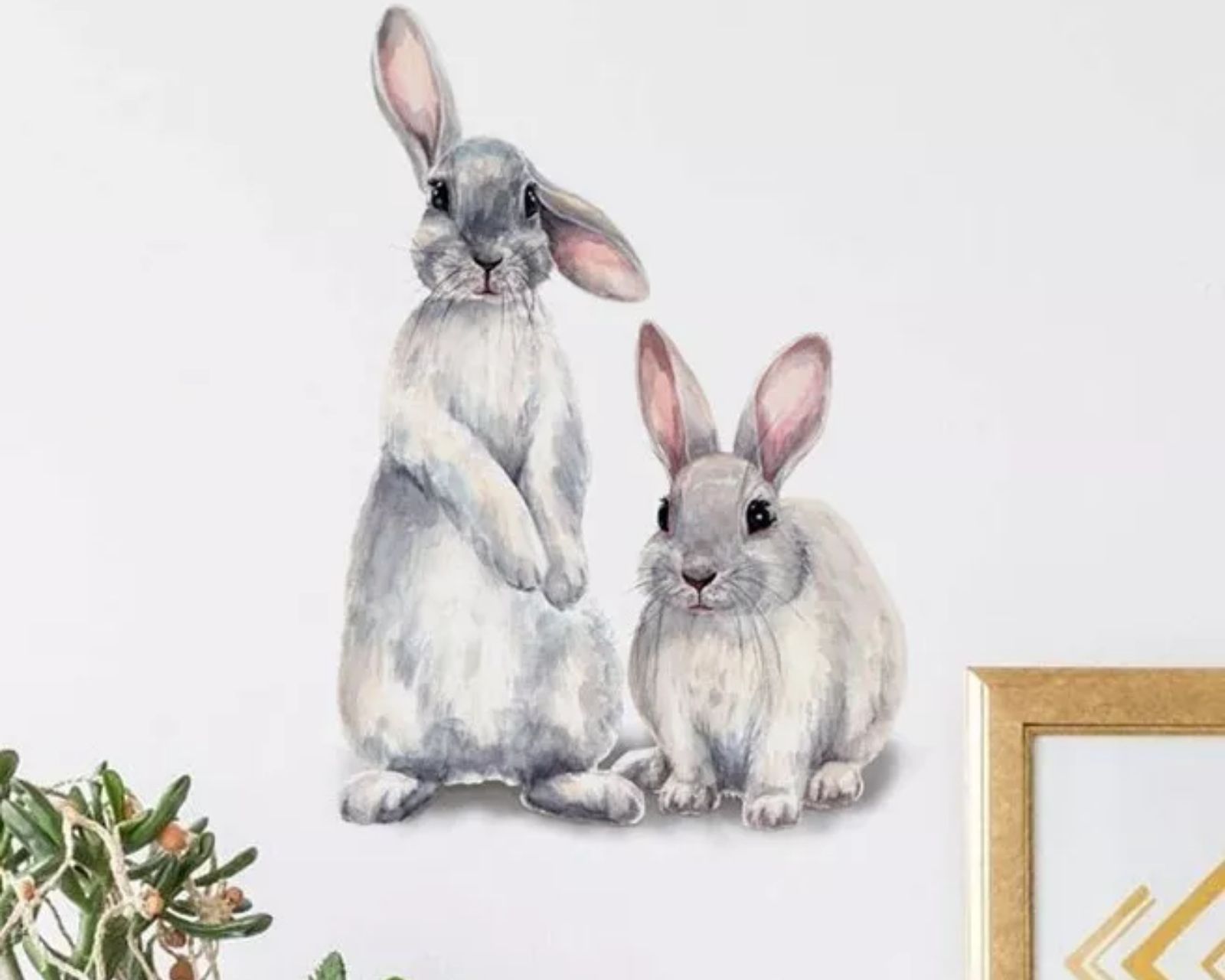 Foto 3 | Vinil Decorativo Genérico de Conejos
