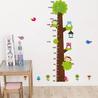 Foto 6 | Sticker Vinil Decorativo Para Pared Para Medición Con Diseño Jungla