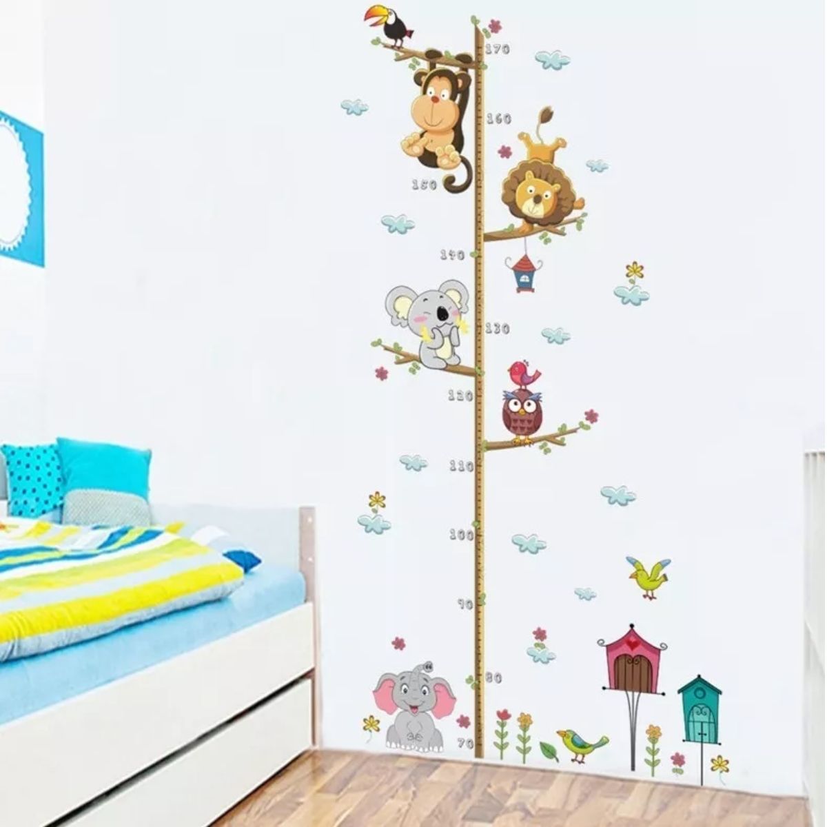 Foto 4 | Pegatina Decorativa Mebix TRD para Pared de Animales Bebés