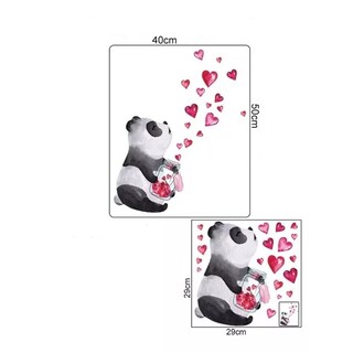 Foto 5 | Pegatina Para Pared Luminosa Con Diseño De Panda