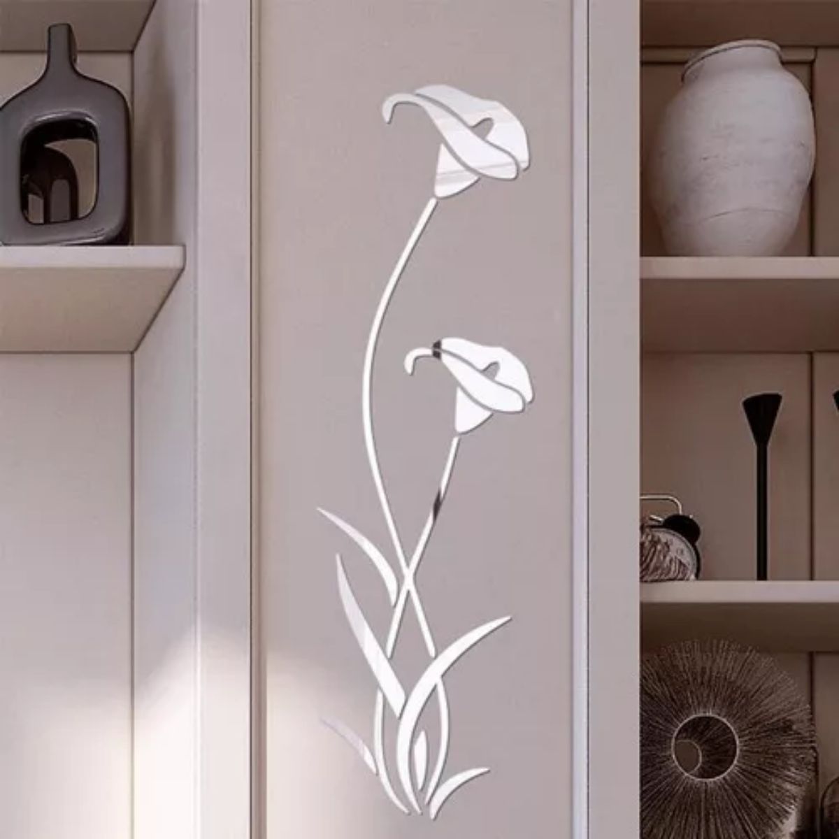 Foto 3 | Pegatina Para Pared Con Diseño De Tulipán