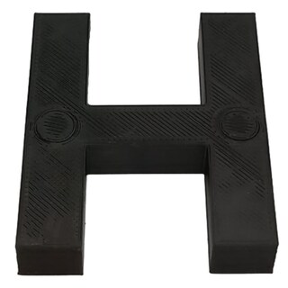 Foto 1 | Letra Decorativa para Pared 3D Art MXAFB-053 1 Pieza Negra