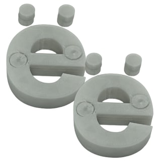 Foto 1 | Letras Decorativas para Pared 3D Art MXAFY-044 2 Piezas Gris