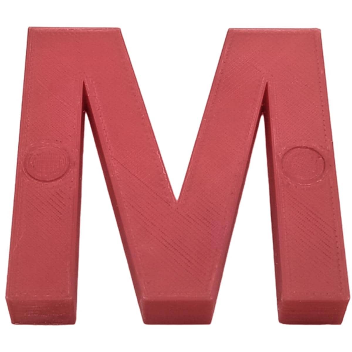 Letra Decorativa para Pared 3D Art MXAFD-085 1 Pieza Rojo $234