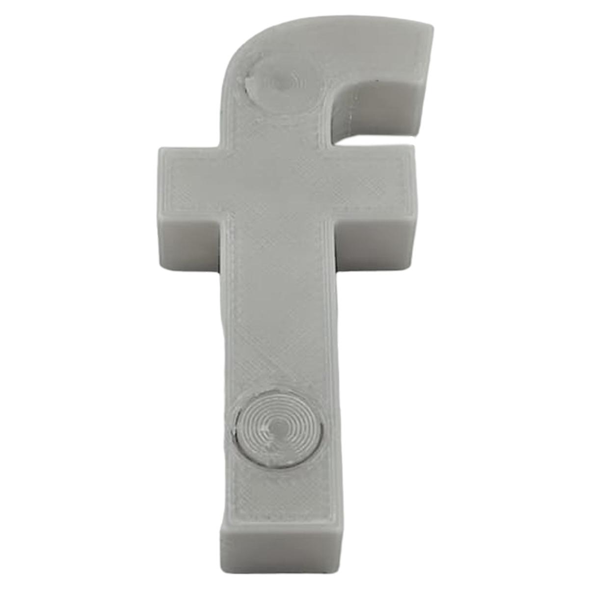 Foto 2 pulgar | Letra Decorativa para Pared 3D Art MXAFY-047 1 Pieza Gris