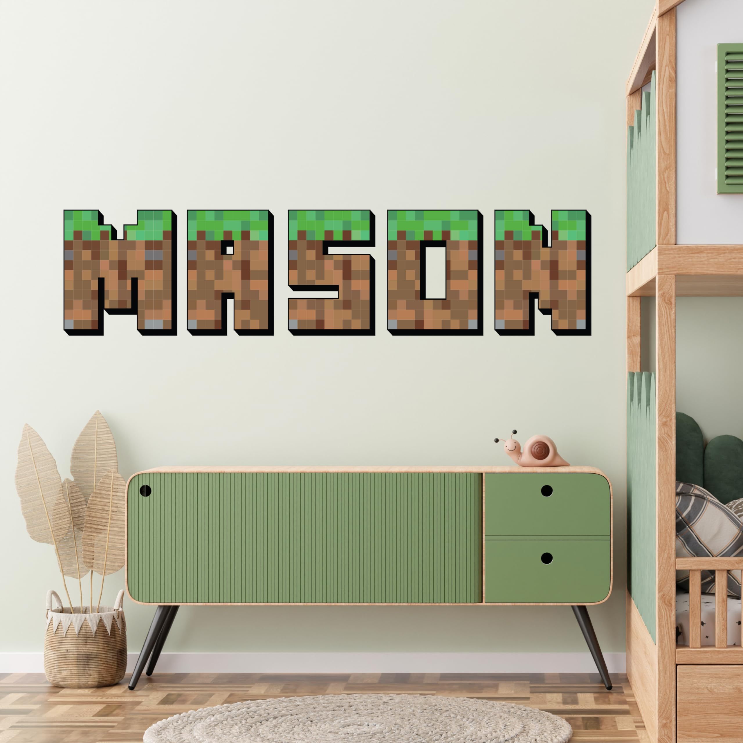 Foto 2 pulgar | Calcomanías De Pared Personalizadas Con Nombres Famosos, Decoraciones De Juegos - Venta Internacional.