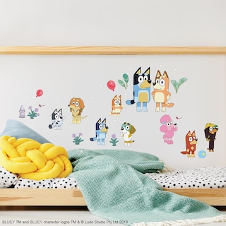 Foto 2 | Adhesivos De Pared Roommates Bluey Family And Friends Rmk5457scs - Venta Internacional.