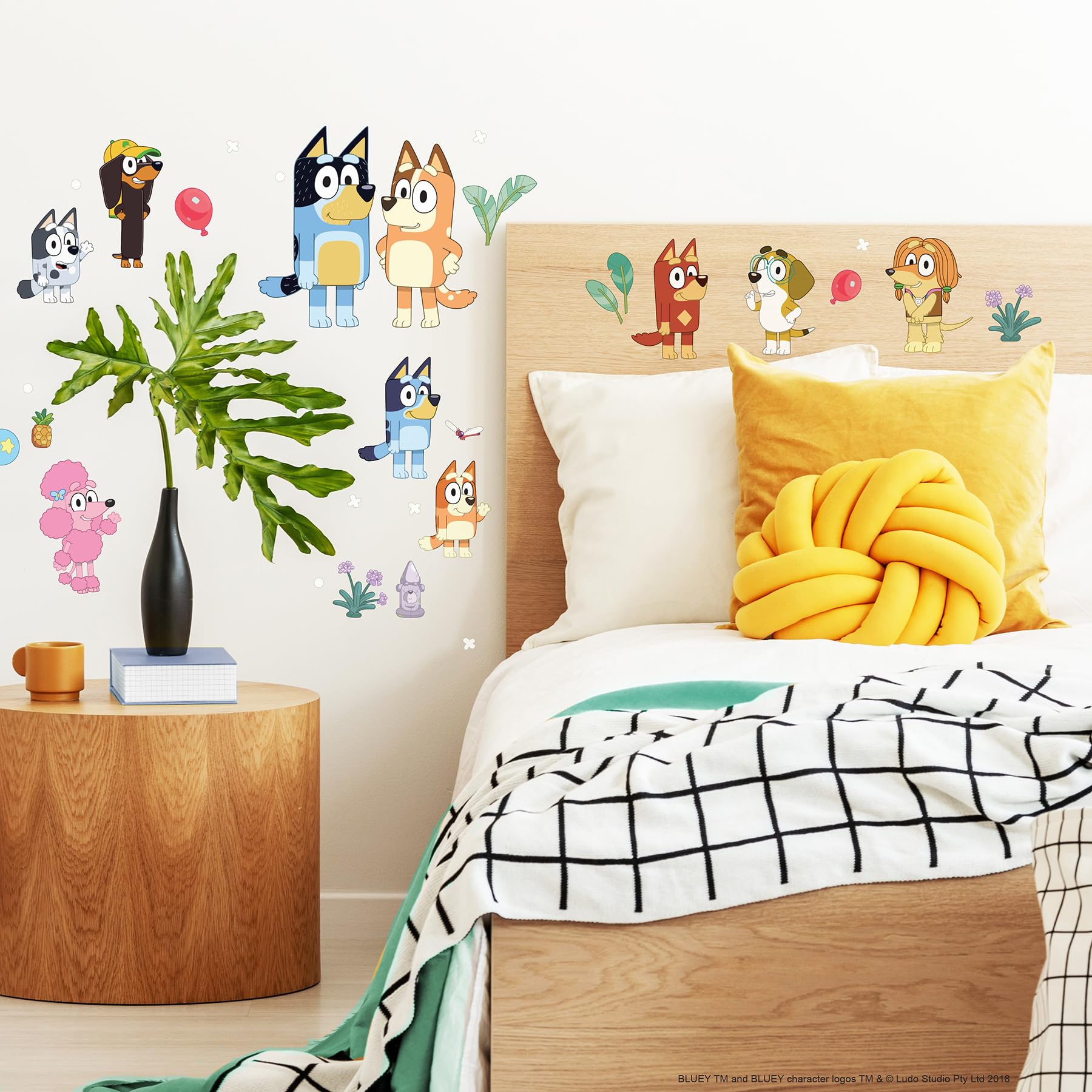 Foto 4 pulgar | Adhesivos De Pared Roommates Bluey Family And Friends Rmk5457scs - Venta Internacional.