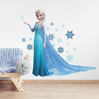 Foto 2 | Adhesivos De Pared Roommates Disney Frozen Elsa Giant Rmk2371gm - Venta Internacional.