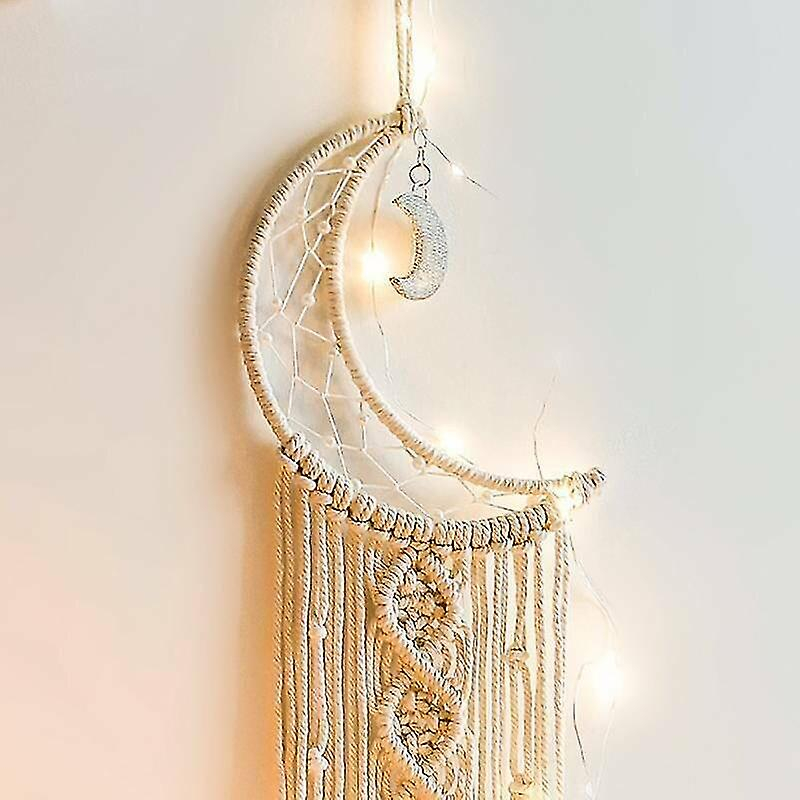 Foto 4 pulgar | Tapiz Para Colgar En La Pared Con Diseño De Atrapasueños, Bohemio, Macramé, Hecho A Mano - Venta Internacional.