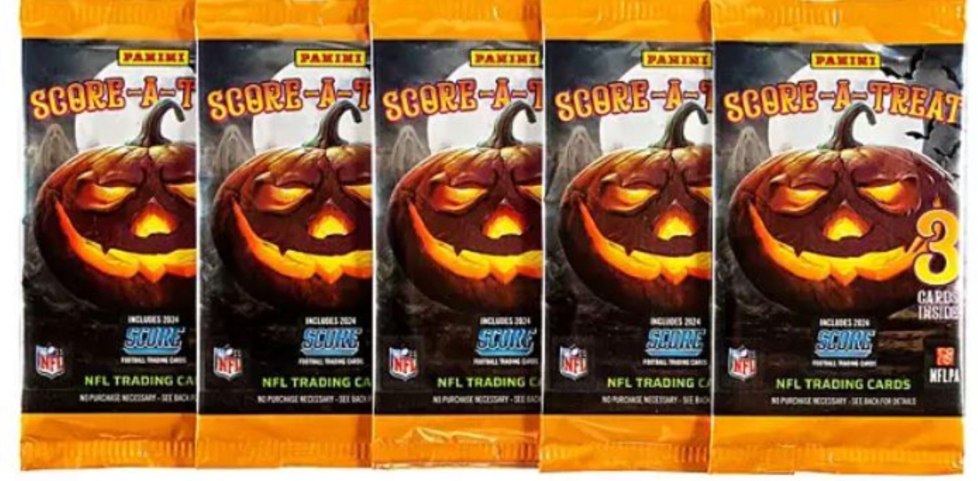 Foto 3 | Cartas Coleccionables Panini Nfl Score-a-treat Football 2024 - Venta Internacional.