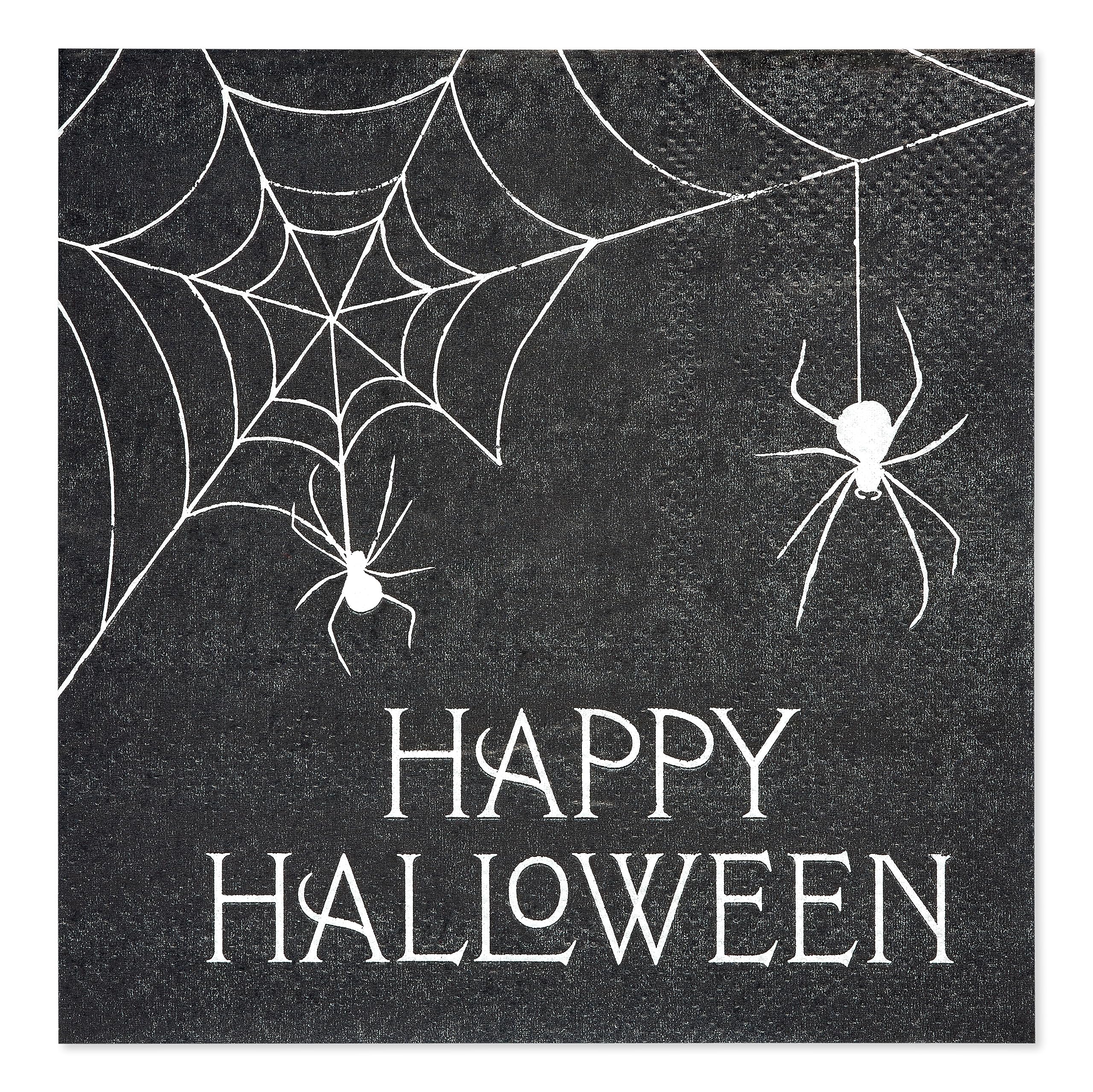 Foto 2 pulgar | Servilletas American Greetings Spiderweb Halloween X50 - Venta Internacional.
